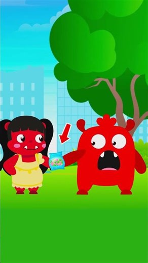 English animation: BingGo is rude 😳 | Say Please, BingGo! #shorts #kids #education