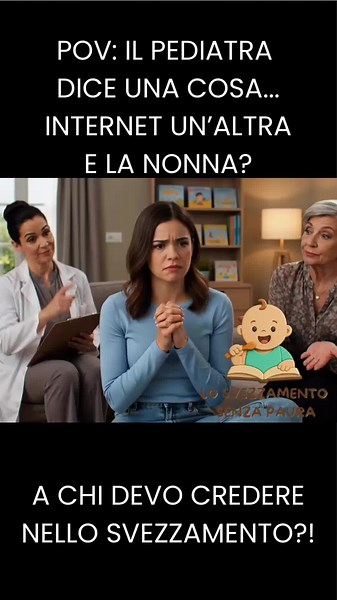 Se ti senti confusa nello svezzamento… sappi che è NORMALISSIMO. Se ascolti tutti, è facile andare in tilt 😵‍💫 Facciamo chiarezza su una cosa fondamentale 👇 👉 Non tutte le fonti hanno lo stesso peso ➡️Il pediatra conosce il tuo bambino → è il tuo riferimento principale ➡️Internet può aiutare, ma solo se scegli fonti affidabili ➡️La nonna ha esperienza… ma spesso basata su linee guida superate 💡 Piccolo consiglio pratico: Quando ricevi informazioni contrastanti, chiediti sempre: 👉 “Questa i