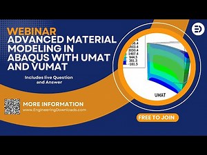 Introduction to Advanced Material Modeling in ABAQUS with UMAT and VUMAT