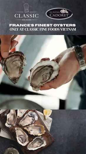 𝐂𝐚𝐝𝐨𝐫𝐞𝐭 𝐎𝐲𝐬𝐭𝐞𝐫𝐬: 𝐓𝐡𝐞 𝐔𝐧𝐫𝐢𝐯𝐚𝐥𝐞𝐝 𝐅𝐫𝐞𝐧𝐜𝐡 𝐋𝐞𝐠𝐚𝐜𝐲 𝐟𝐨𝐫 𝐘𝐨𝐮𝐫 𝐒𝐢𝐠𝐧𝐚𝐭𝐮𝐫𝐞 𝐃𝐢𝐬𝐡𝐞𝐬 🇫🇷👑 /𝑇𝑖𝑒̂́𝑛𝑔 𝑉𝑖𝑒̣̂𝑡 𝑏𝑒̂𝑛 𝑑𝑢̛𝑜̛́𝑖/ Elevate your establishment's reputation with Cadoret Oysters, the authentic taste of Brittany, France. Since 1880, five generations of oyster farmers have upheld this uncompromising tradition and natural terroir. 🦪 Cadoret provides natural and healthy products , reflecting a high standard quality control throughou