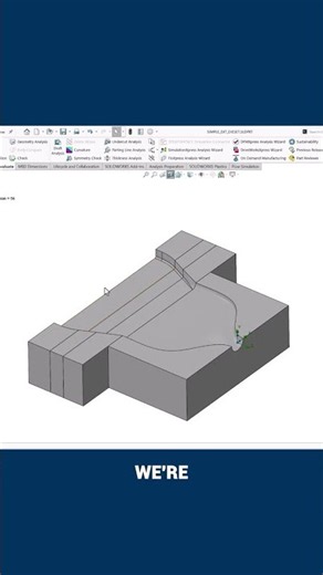 How SOLIDWORKS Flow Simulation Improves Plastic Extrusion Die Design #shorts