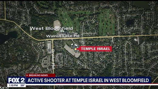 Active Shooter Incident at Temple Israel in Oakland County