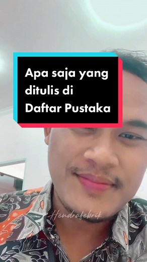 Tips Membuat Daftar Pustaka sesuai APA Style