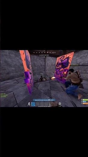 Going full deep on a clan base in rust console #rust #rustconsole #rustgame #gaming