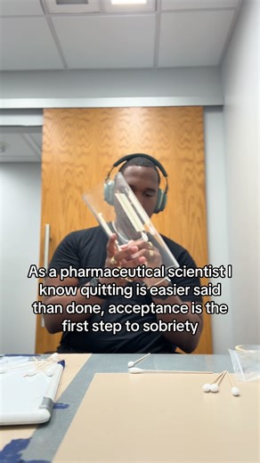 As a scientist I understand most things are easier said than done. I think the first step is understanding the problem and the second step is accepting it. ##addiction##addictionrecovery##mentalhealthawareness##wellness##scientist