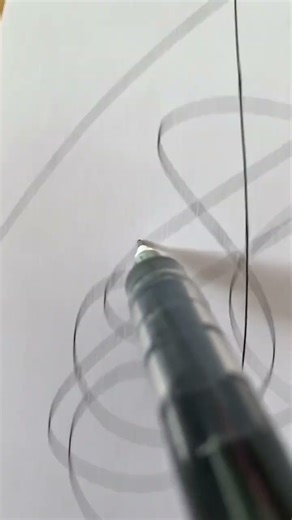 Ball Pen With just one stroke, I can create a miracle! #drawing