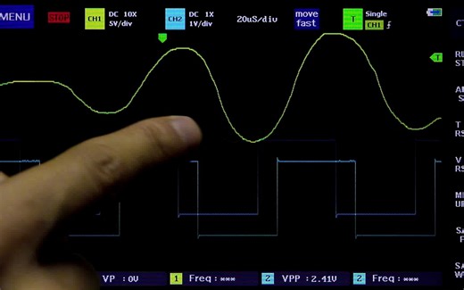 FNIRSI-1013D平板示波器简易操作视频