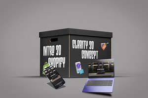 3D SHOPIFY INTRO