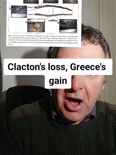 Clacton's Archaeological Loss and Greece's Gain