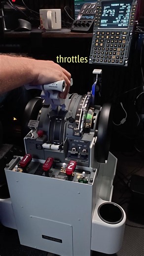 This Boeing 737 Throttle Quadrant Is MIND-BLOWING! #shorts