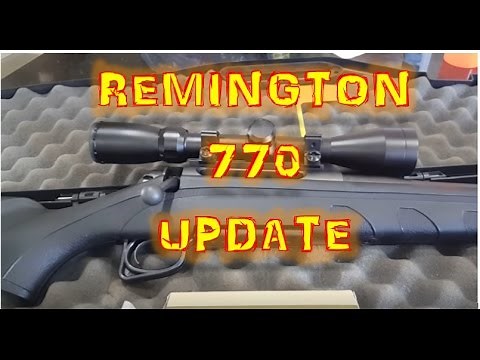 Remington 770 308win Rifle "BREAK-IN/UPGRADE Accuracy" *UPDATE*