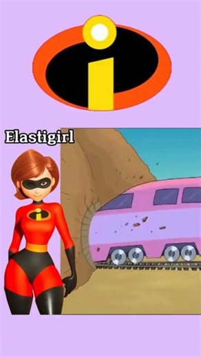 The Incredibles And Train 👪