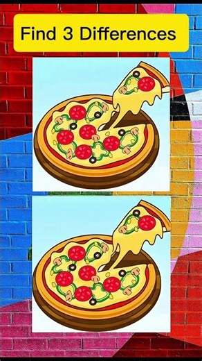 Find all Differences only genius can find 3 Differences 🧠 🤯💪#shorts #viral