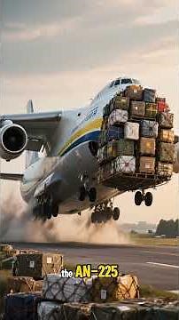 The World’s Largest Airplane Ever Built! ✈️ Antonov AN-225 Mriya #Shorts #worldslargest