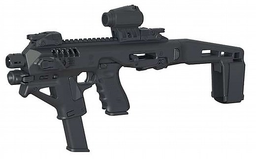 Micro Roni Gen 4 X Stab CAA Industries Glock PDW Conversion Kit - Available for Immediate shipment!
