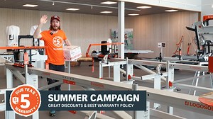 ☀️ Logosol Summer Campaign! 😎 Take the chance to upgrade your equipment with these unbeatable offers! Visit us today and celebrate our 35th anniversary with us. 🎉 From July 29 to August 25, we have great offers you don't want to miss: 🔥 Grinder included for both chain and band sawmills! 🔥 Value up to 735€ excl. VAT. 🎂 We celebrate 35 years! Get 35% discount on accessory packages. 🎂 The anniversary package for bandsaws includes: 1 Top Lift 1 1.15m extension 1 Carbide Hard Metal blade 2 Logo