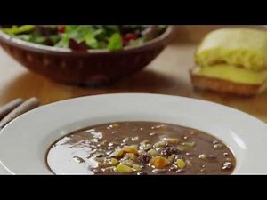 How to Make Vegan Black Bean Soup | Soup Recipe | Allrecipes.com