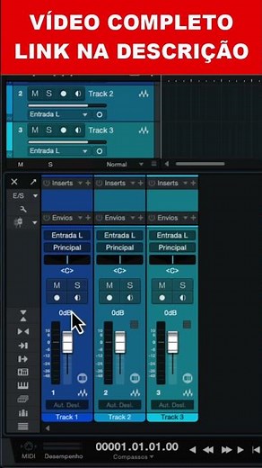 Como Usar o Recurso Track BUS no Studio One Para Otimizar Sua Produção Musical[#shorts]