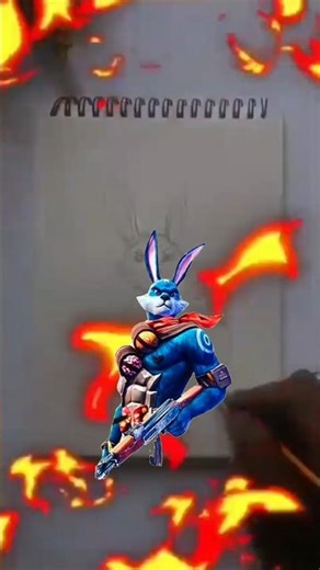 Free Fire Character Drawing | Bani Bundle Pencil Outline