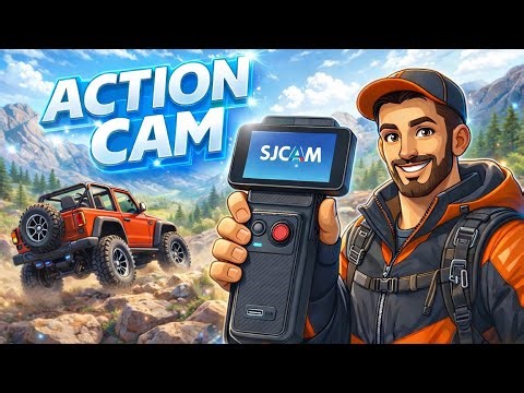SJCAM C400 Action Camera, 3-in-1, Detachable Design, Rotatable Screen, Handheld Controller