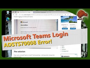 💡 Microsoft Teams Error AADSTS70008 – Fix Login Issues Quickly! 🚀