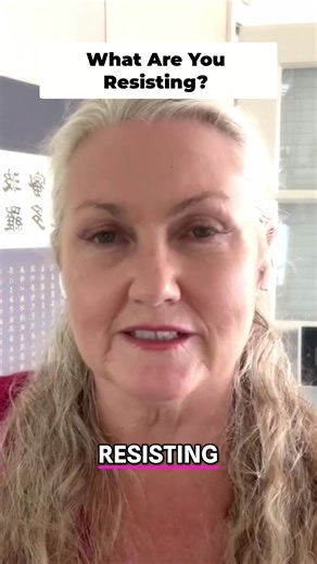 What are you resisting? Stand it in front of you. Take a breath. Turn around and say “yes” before you even get there. Every day, ask yourself: