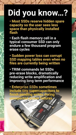 SSD drives demystified wear leveling, power loss risks and hidden overprovisioning