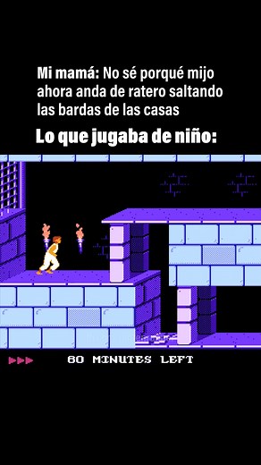 20K views · 397 reactions | No meta a los videojuegos en esto jefa, ellos no tienen la culpa #nintendo #princeofpersia #retro #retrogaming #memes | Nintenrunner | Facebook