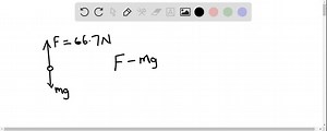 SOLVED:An object whose mass is 16  kg is subjected to an applied upward force of 66.7  N. The only other force acting on the object is the force of gravity. Determine the net acceleration of the object, in m / s^2, assuming the acceleration of gravity is constant, g=9.81  m / s^2. Is the net acceleration upward or downward?