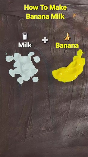 How To Make Banana Milk 🍌🥛 | Acrylic Color Mixing In this short, I show how to mix acrylic paint colors to create a smooth banana milk color. Perfect for beginners who want to learn paint mixing, color blending, and creamy pastel tones. This banana milk color works great for food paintings, soft backgrounds, and cute illustrations 🎨 #acrylicpainting #colormixing #paintmixing #bananamilk #shorts