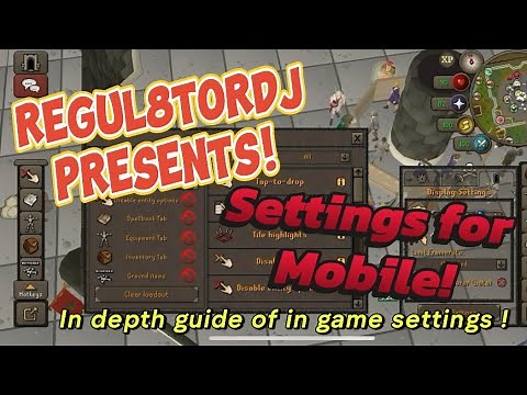 OSRS Mobile Settings Explained | Optimize Your Old School RuneScape Gameplay