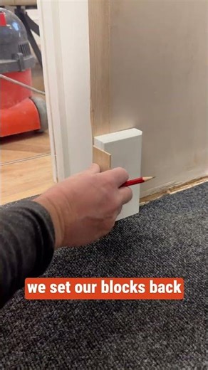 Door Trim DIY Tip: Where to place your plinth block and rosette 🚪
