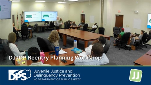 This week, a multidisciplinary team of Division of Juvenile Justice and Delinquency Prevention staff members gathered in Raleigh to brainstorm new ways to provide reentry services for youth returning to the community after involvement with the Juvenile Justice system. Team members considered various aspects of juvenile reentry, including housing, employment, healthcare, mental health services and education. #WeAreNCDPS | North Carolina Department of Public Safety