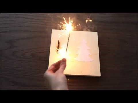 Sparkler Art FAIL: Pyrography Art Experiment 2