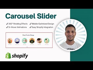 How To Add Collection In Circular Carousel Slider Shopify