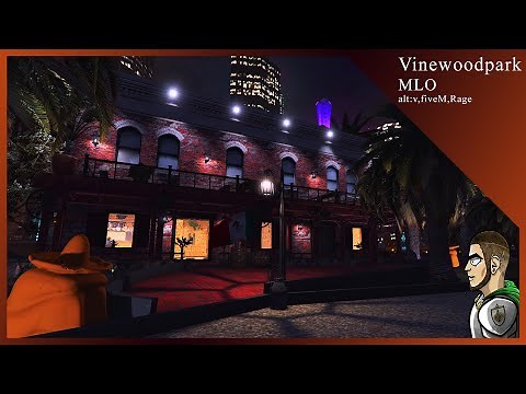 [MLO]Vinewood Park with Mexican Restaurant | FiveM,Alt:V GTA5 MLO by Amokzwiebel