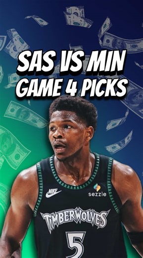 NBA Picks For Sunday #NBA Saturday NBA Props NBA Locks For Tonight NBA Today Spurs vs Timberwolves Spurs vs Timberwolves Game 4