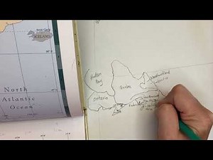 How to draw a Canada Blob Map
