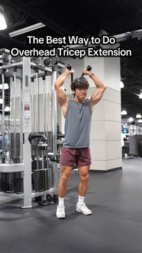The Best Way to do Overhead Tricep Extensions (And Not Feel Restricted)