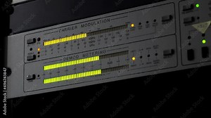 Carrier Modulation and Demod Metering Equipment for a FM Radio Station