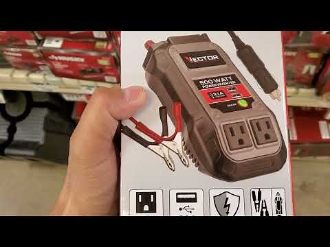 REVIEW- Vector 500 Watt Power Inverter, PI500V, Dual Power Inverter, Two USB - IS THIS ANY GOOD?