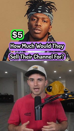 422K views · 5.8K reactions | How Much Would These YouTube Channels Sell For? #youtube #channels #mrbeast #ryantrahan #dudeperfect #finance #money #sambucha | Sambucha | Facebook