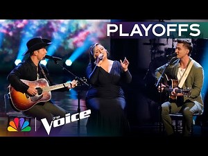 DEK of Hearts' Harmonies Captivate the Coaches on "Helplessly Hoping" | The Voice Playoffs | NBC