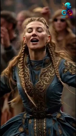 Viking Girls Dance Ritual (part 4)#viking #vikings #vikinggirls #vikingdance #valhalla #4k