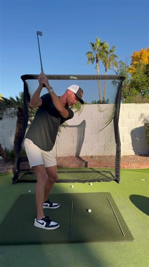 Do you struggle with an open club face at impact? #golf #golfswing #golfinstruction