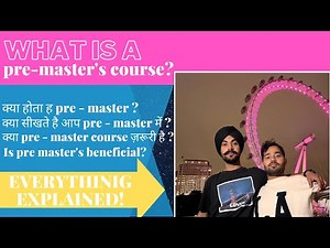 Complete guide to pre-masters! All you need to know about pre-masters is here.