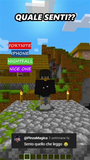 COMMENTA CON QUELLO CHE SENTI!! #minecraft #memes #perte #gaming