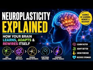 Neuroplasticity Explained - How Your Brain Learns, Adapts & Rewires Itself