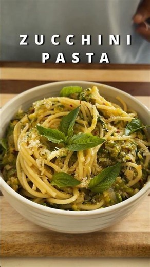 Creamy Zucchini Spaghetti Ready Before You Know It #easyrecipe #dinneridea