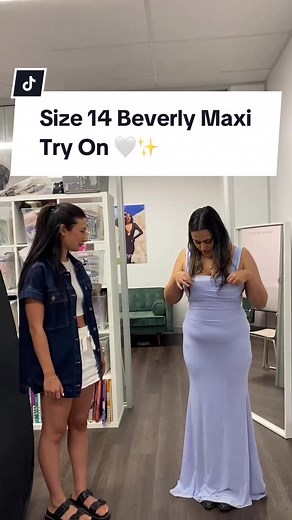 Size 14 Beverly Maxi Dress Try-On and Review